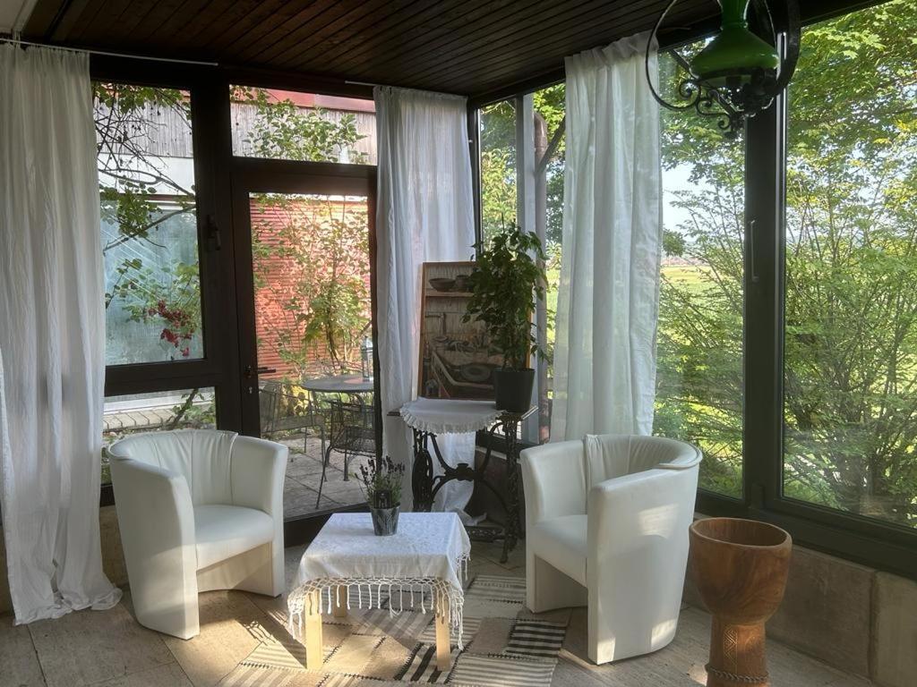 Ferienwohnung An Der Loipe Lichtenstein  ภายนอก รูปภาพ